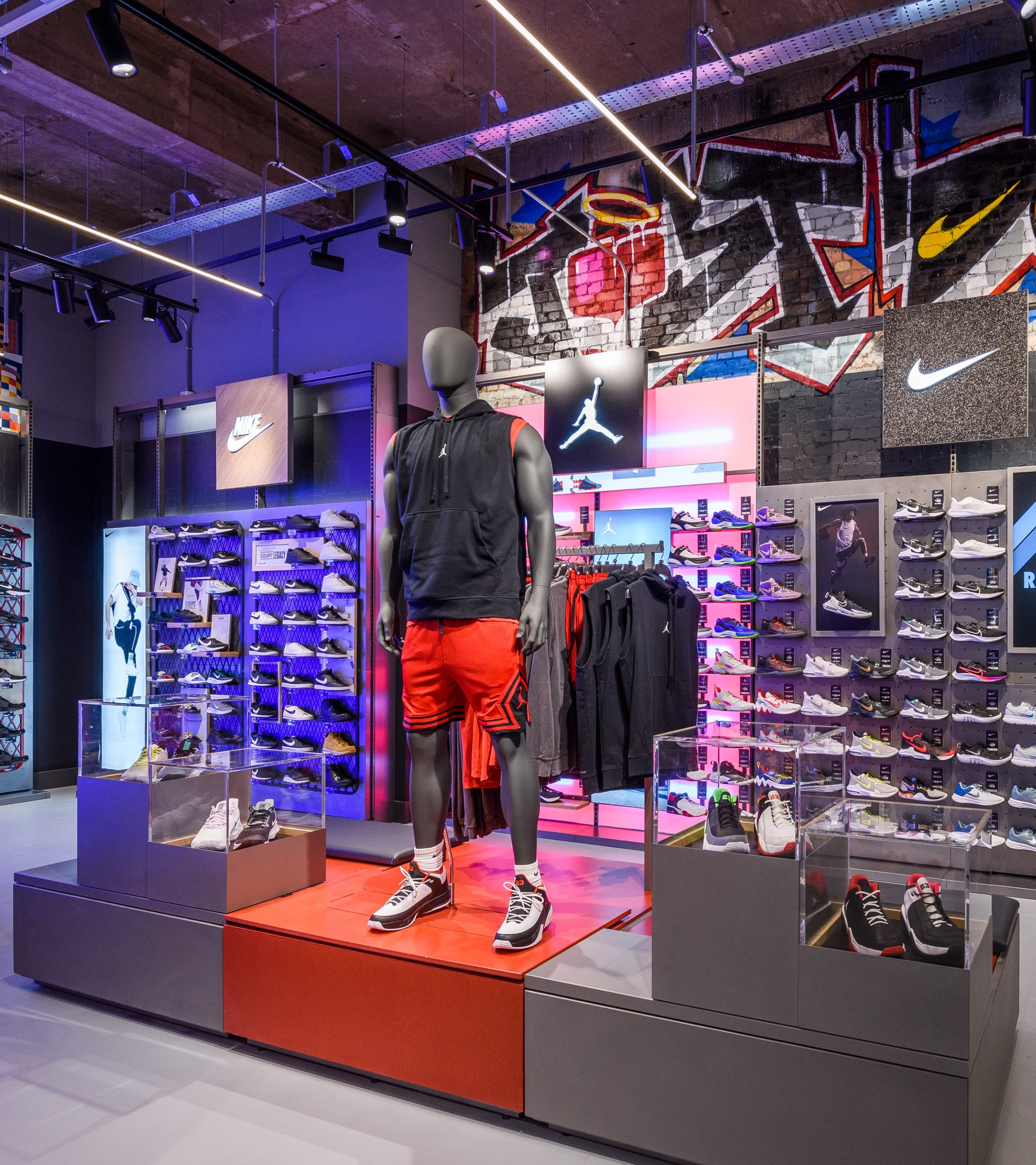 Nike Celebrating community in retail talent collaborations Retail Communications The One Off